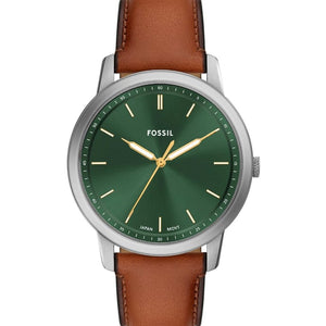 Fossil Minimalist Analog Watch for Men FS6094 - KRISHNA WATCH COMPANY