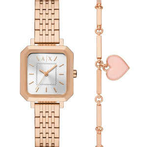 Armani Exchange Watch with Bracelet - AX7164SET - KRISHNA WATCH COMPANY