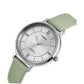 TIMEX Silver Round Dial Quartz Analog Watch For Women TWEL15819