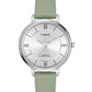 TIMEX Silver Round Dial Quartz Analog Watch For Women TWEL15819