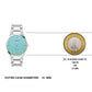 Timex Glossy Robin’s Egg Blue Stainless Steel Men's Watch - TWEG23604