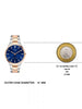 Timex Blue Textured Dial Stainless Steel Bracelet Men's Watch - TWEG25802 - KRISHNA WATCH COMPANY