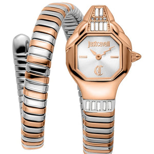 Just Cavalli Brillante Snake Analog Watch for Women JC1L326M0065 - KRISHNA WATCH COMPANY