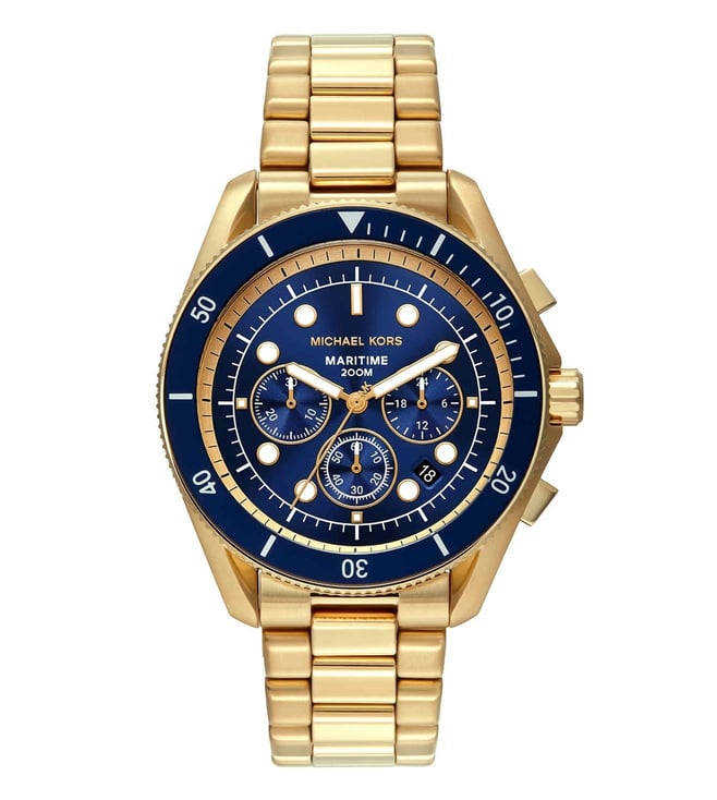 Michael Kors Maritime Men Quartz Chronograph - MK9202 - KRISHNA WATCH COMPANY