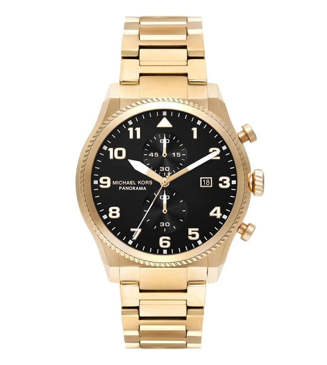 Michael Kors Panorama Men Quartz Chronograph - MK9195 - KRISHNA WATCH COMPANY
