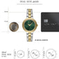 Armani Exchange Women Embellished Dial & Stainless Steel Straps Analogue Watch AX5176