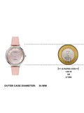 Timex Passion Pink Dual finish Dial Analog Women's Watch - TWEL15821 - KRISHNA WATCH COMPANY