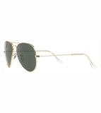 Ray-Ban LEGACY Green UV Protection Pilot Sunglasses Unisex 0RB3025IL02/0558