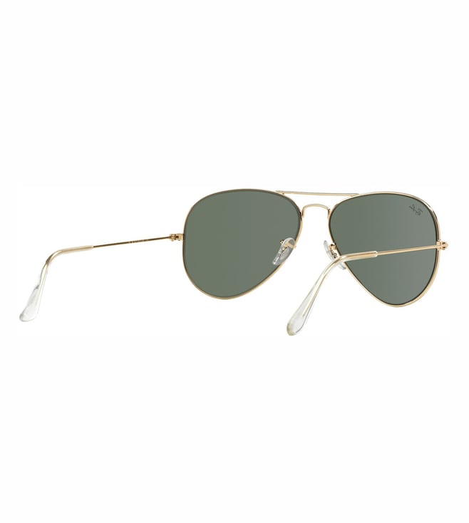 Ray-Ban LEGACY Green UV Protection Pilot Sunglasses Unisex 0RB3025IL02/0558