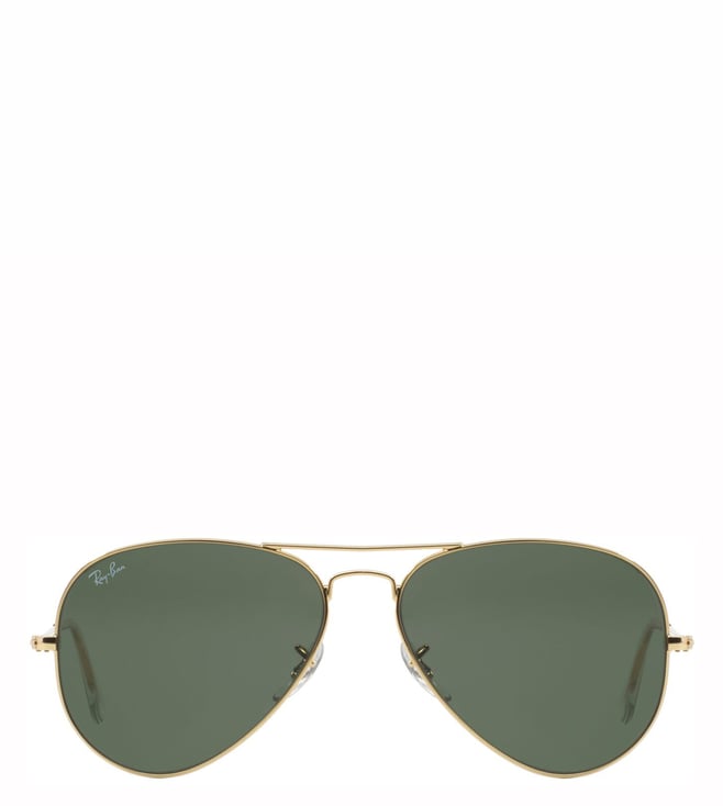 Ray-Ban LEGACY Green UV Protection Pilot Sunglasses Unisex 0RB3025IL02/0558