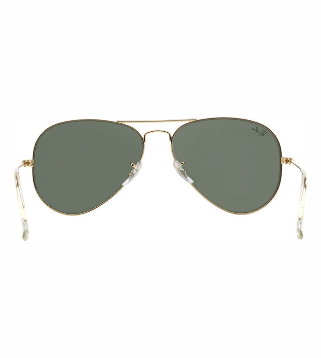 Ray-Ban LEGACY Green UV Protection Pilot Sunglasses Unisex 0RB3025IL02/0558