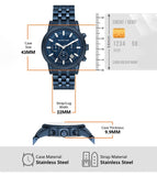 Michael Kors Hutton Quartz Chronograph Men - MKO1165 - KRISHNA WATCH COMPANY