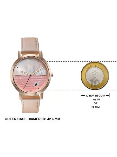 Fastrack Style Up Quartz Analog Watch For Girls 6284wl03