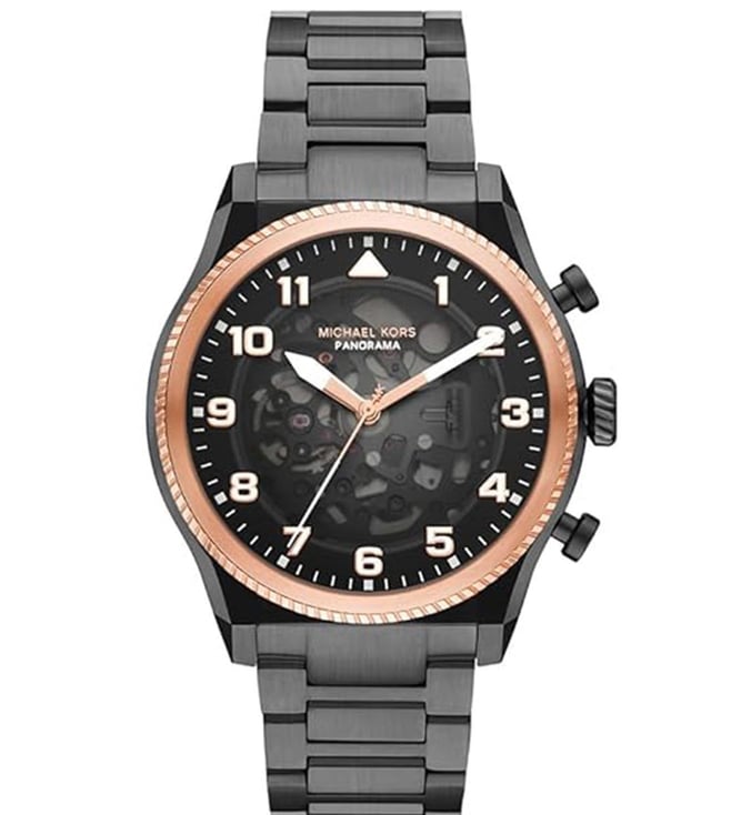 Michael Kors PANORAMA Automatic Men 44 mm MK9219 - KRISHNA WATCH COMPANY