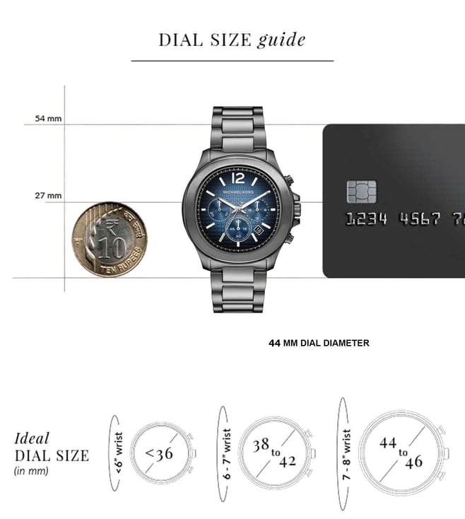 Michael Kors Sage Quartz Chronograph Men 44 mm MK9213