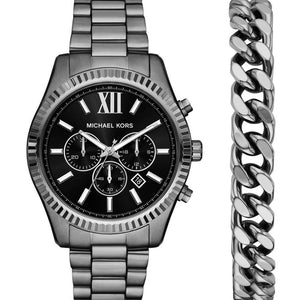 Michael Kors Lexington Quartz Chronograph Men - MK9217SET - KRISHNA WATCH COMPANY