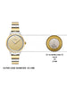 TIMEX Champagne Round Dial Analog Womens Watch - TWTL13701 - KRISHNA WATCH COMPANY