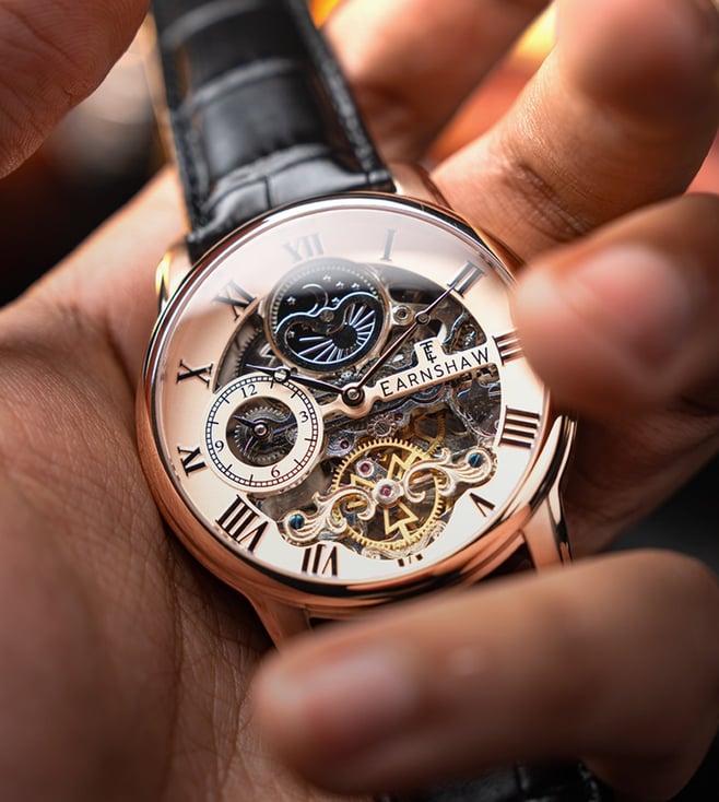 EARNSHAW Longitude Automatic Analog Watch For Men  ES-8006-0E