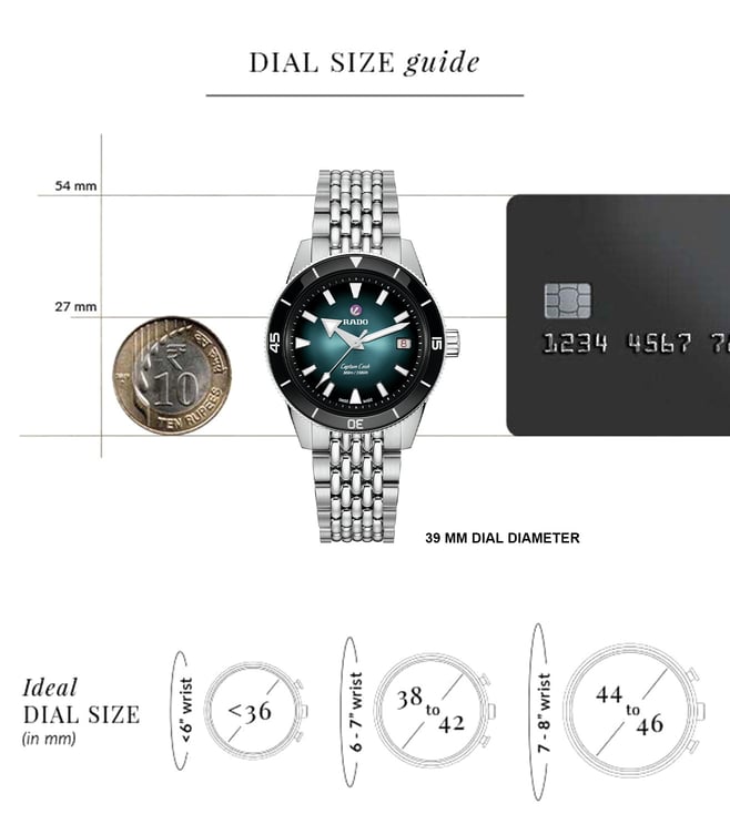 RADO Captain Cook Automatic Unisex 39 mm R32223213