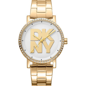 Dkny Soho Logo Quartz Women 36 mm DK1L035M0055 - KRISHNA WATCH COMPANY