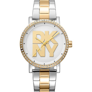 Dkny Soho Logo Quartz Women 36 mm DK1L035M0075 - KRISHNA WATCH COMPANY