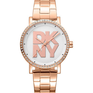 Dkny Soho Logo Quartz Women 36 mm DK1L035M0065 - KRISHNA WATCH COMPANY