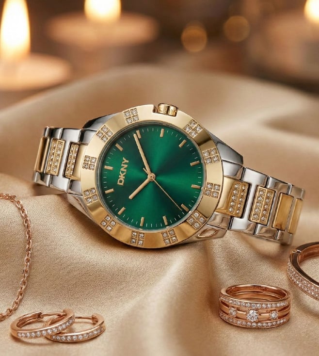 Dkny Park Ave Glitz Quartz Women 36 mm DK1L019M0065