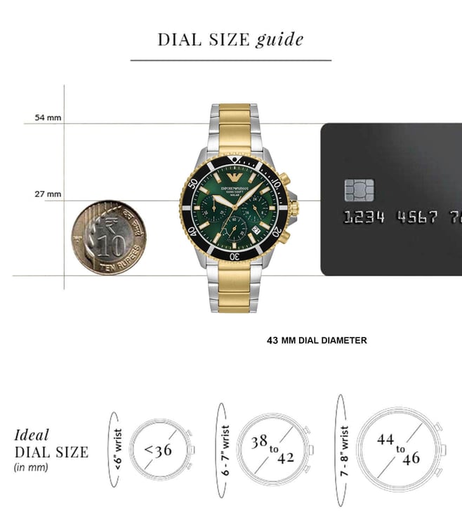 Emporio Armani World Explorer SOLAR Chronograph Men 43 mm AR11695