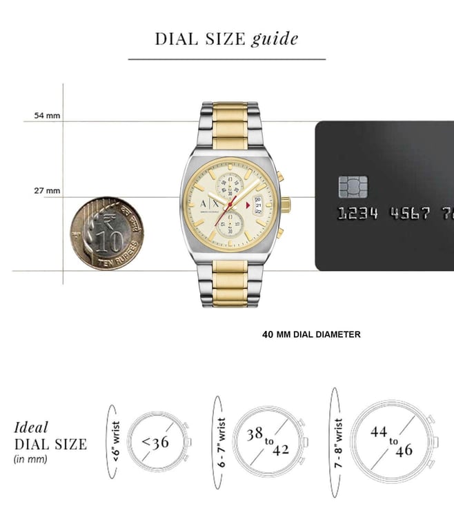 Armani Exchange Quartz Chronograph Men - AX2821 - KRISHNA WATCH COMPANY