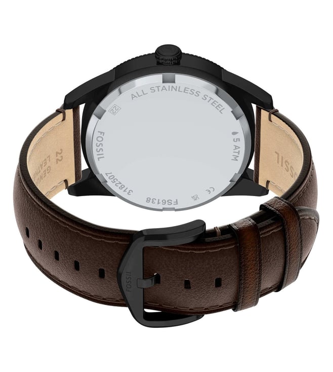 Fossil Pearson Quartz Man watch - FS6138 - KRISHNA WATCH COMPANY