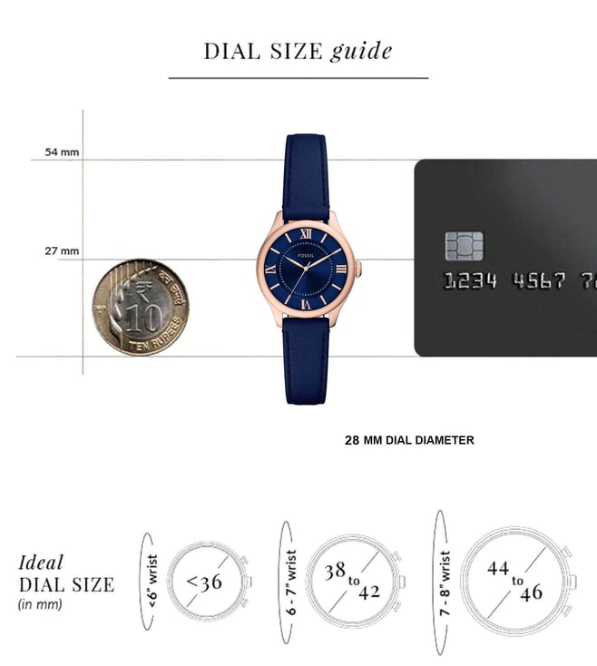 Fossil Gilmore Quartz Women 28 mm ES5424