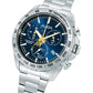 ALBA Metallic Deep Blue Dial Chronograph Watch AX7015X1