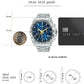 ALBA Metallic Deep Blue Dial Chronograph Watch AX7015X1