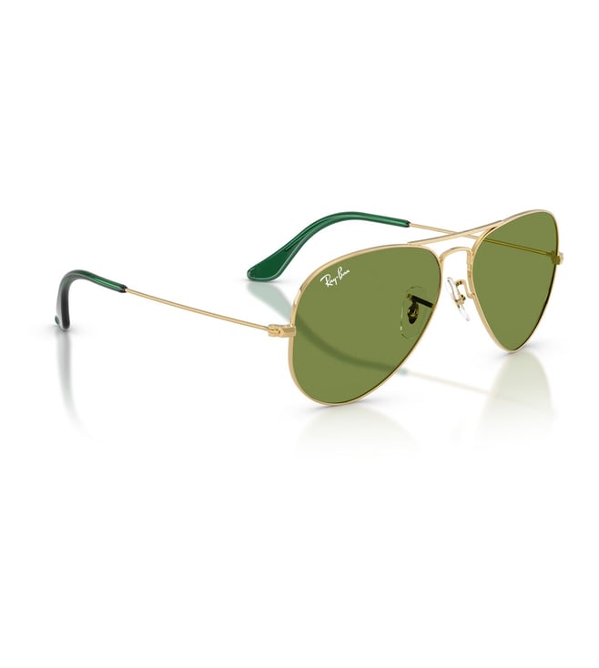 Ray-Ban Green UV Protected Pilot Unisex Sunglasses 0RB3025001/4E58