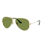 Ray-Ban Green UV Protected Pilot Unisex Sunglasses 0RB3025001/4E58