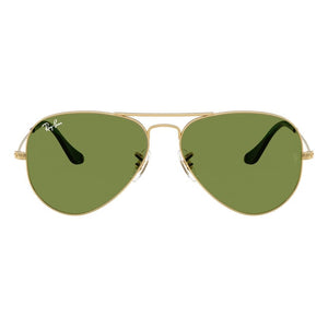 Ray-Ban Green UV Protected Pilot Unisex Sunglasses 0RB3025001/4E58