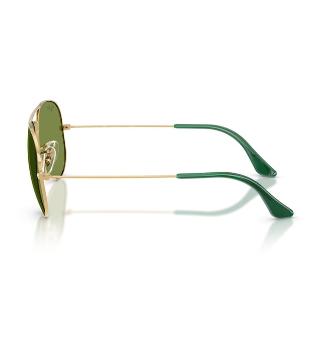 Ray-Ban Green UV Protected Pilot Unisex Sunglasses 0RB3025001/4E58