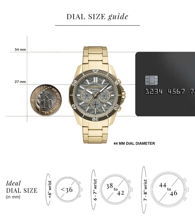 Armani Exchange Quartz Chronograph Men - AX1970 - KRISHNA WATCH COMPANY