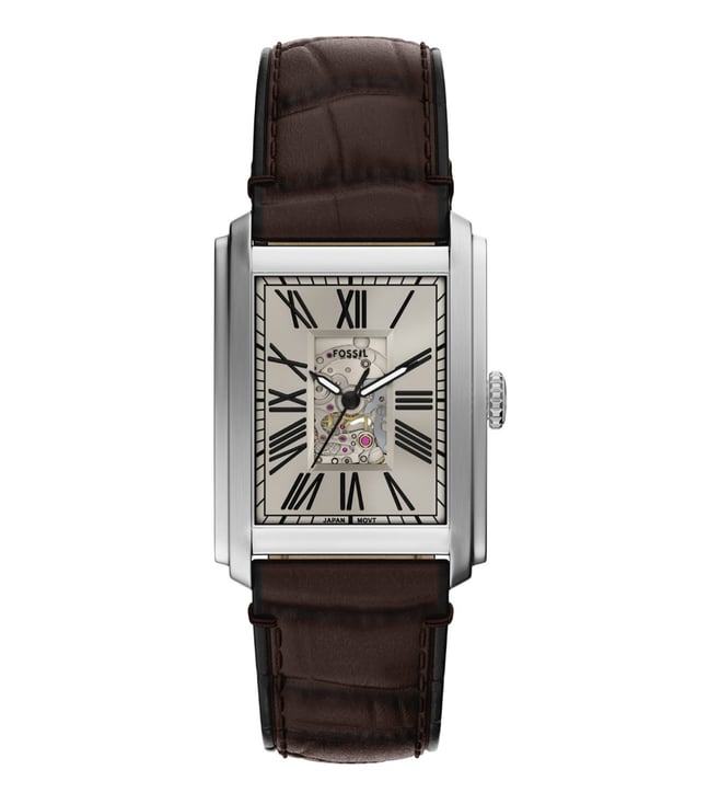 Fossil Carraway Automatic Men 30 mm - ME3272 - KRISHNA WATCH COMPANY