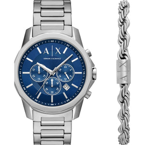 Armani Exchange Quartz Chronograph Men 44 mm with Bracelet AX7176SET