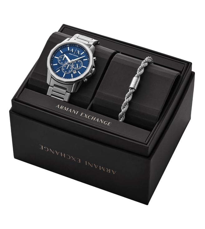 Armani Exchange Quartz Chronograph Men 44 mm with Bracelet AX7176SET