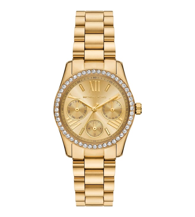 Michael Kors Lexington Quartz Multifunction Women 32 mm MK4982 - KRISHNA WATCH COMPANY