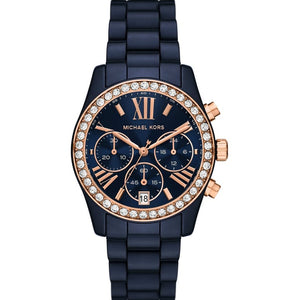 Michael Kors Lexington Quartz Chronograph Women 38 mm MK4969 - KRISHNA WATCH COMPANY