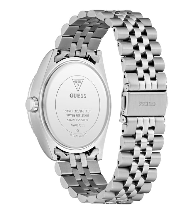 Guess Blue Round Dial Analog Men's Watch - GW0977G1