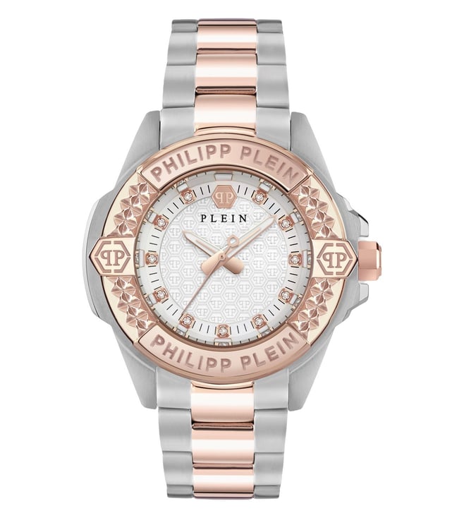 PHILIPP PLEIN Silver Round Dial Analog Women Watch - PWOFA0525