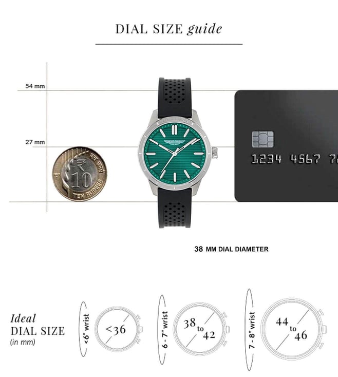 ASTON MARTIN Lagunda Icon Quartz Men 38 mm MTIH1F5033E
