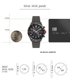 ASTON MARTIN Lagunda Icon Quartz Chronograph Men 44 mm MTIS1F5043E