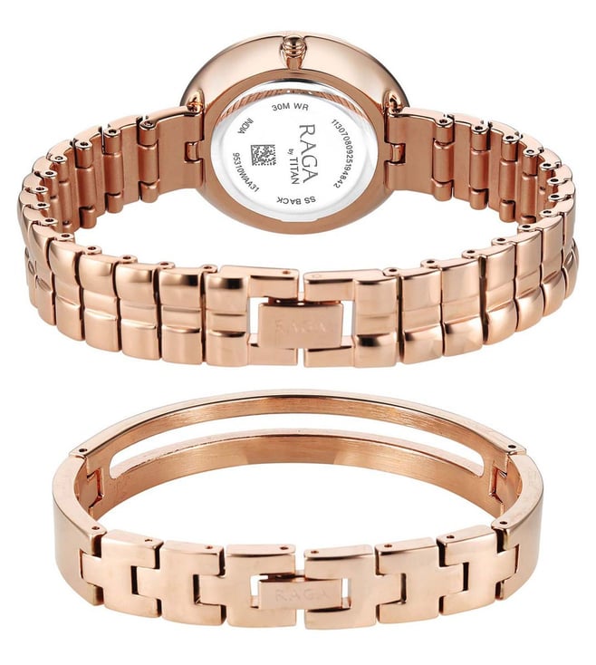 Titan Raga Contempore Quartz Analog Watch For Women 95310wm01 - KRISHNA WATCH COMPANY