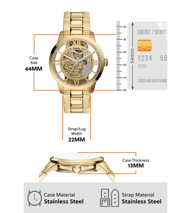 Fossil Townsman Automatic Men 44 mm ME3280