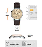 Emporio Armani Quartz Men 43 mm AR11783